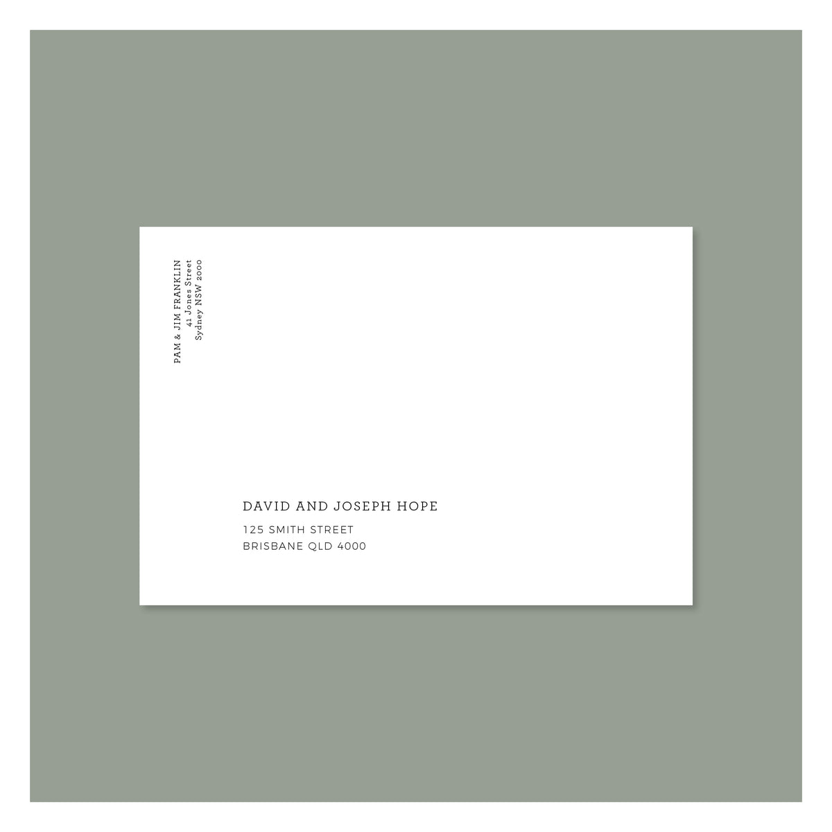 Envelope Printing - New York - Colour