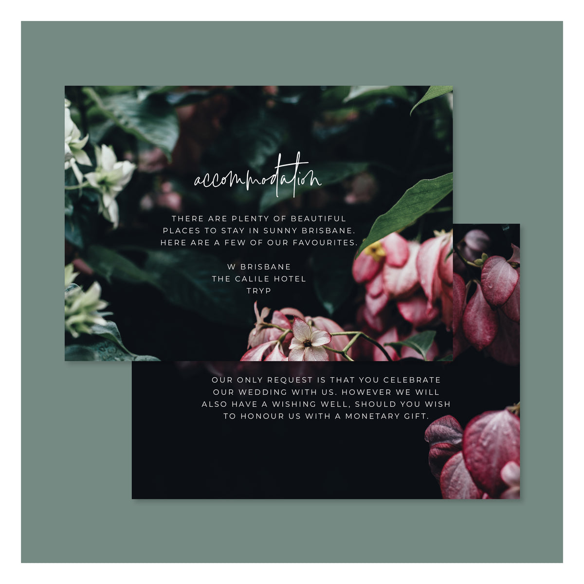 Jungle Florals • Details